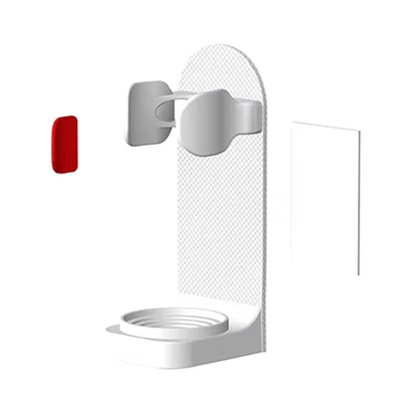 Adjustable Electric Toothbrush Holder with Non-Slip Silicone Wall Mount for 99% Compatibility