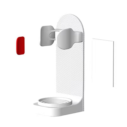 Adjustable Electric Toothbrush Holder with Non-Slip Silicone Wall Mount for 99% Compatibility