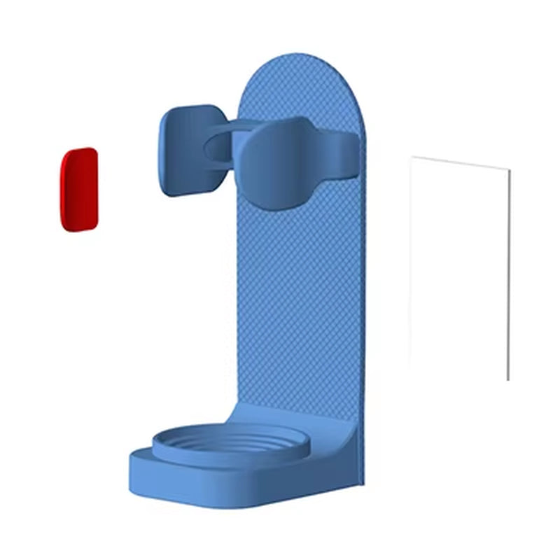 Adjustable Electric Toothbrush Holder with Non-Slip Silicone Wall Mount for 99% Compatibility