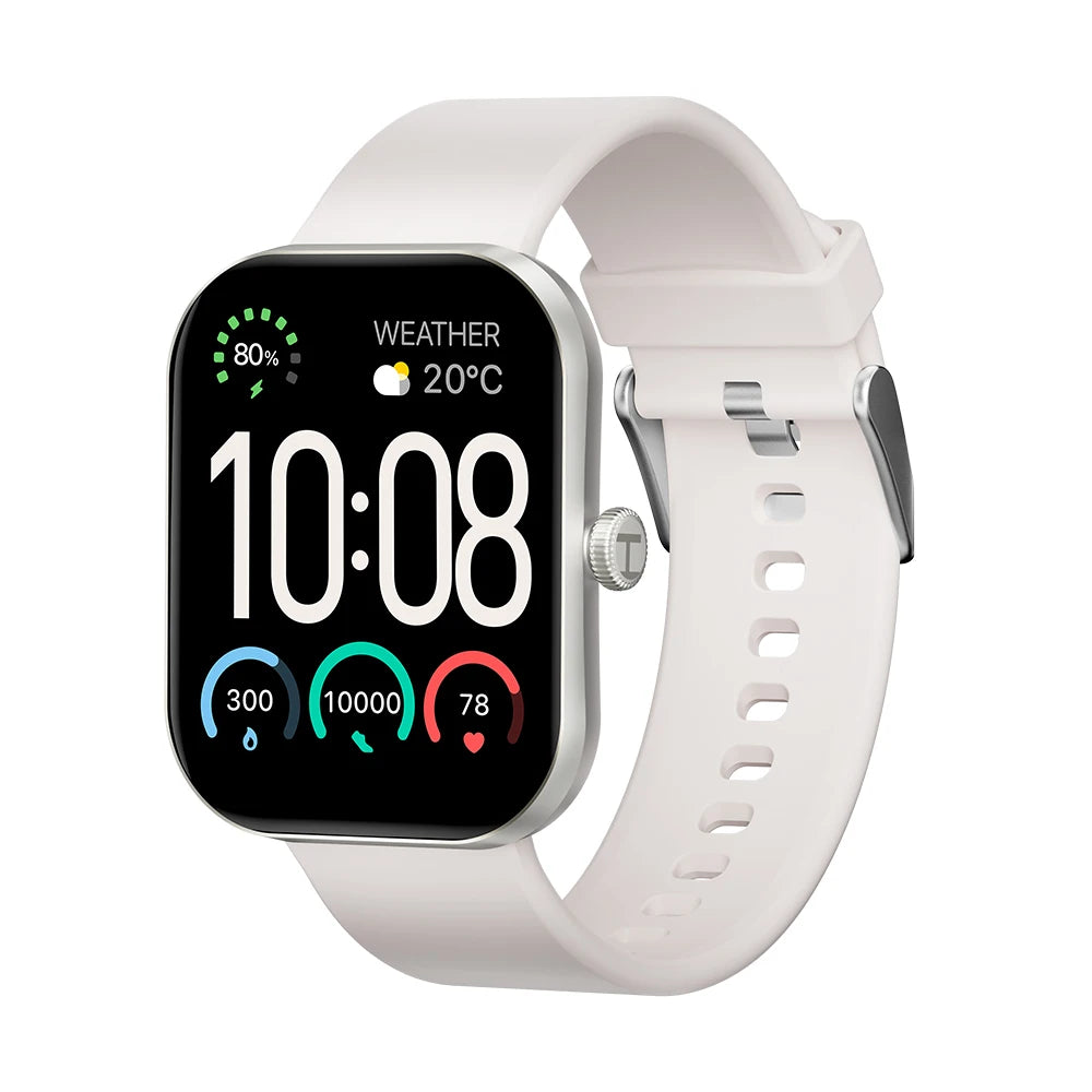 S6 Smart Watch for Men with Voice Calling, Health Monitoring, IP68 Waterproofing, Smart Notifications, and Voice Assistant